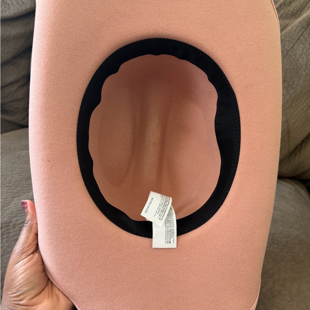Forever 21 Pink Wide Brim cowgirl hat - Picture 3 of 3